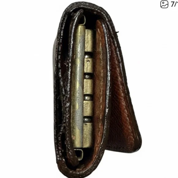 Louis Vuitton Leather Monogram Key Holder Wallet - Picture 6 of 8